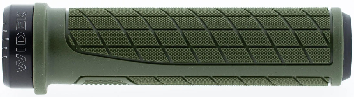 Widek handvatset the flow alu lock-ring zwart groen