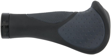 Ergotec handvatten frisco 2 siliconen lang lang zwart grijs