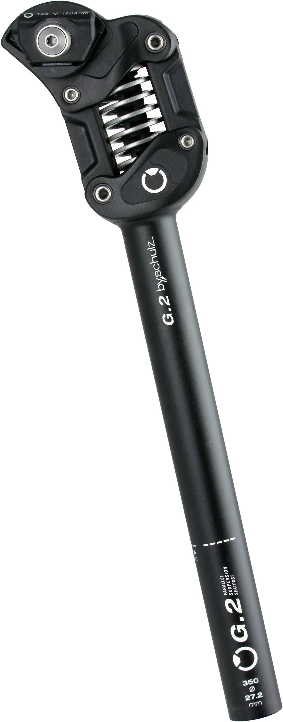 By,schulz parallelogramm-federsattelstütze g.2 st par.su.seatpost g.2 st 34,9x350mm stand.