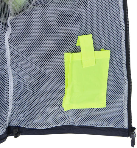 4-act regenjas rain jacket size l blue y reflex