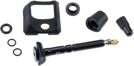 Quarq ventiel valve incl.prot. rubber synchros rim 12mm