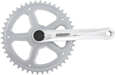 Amar crankstel crankset 4-edge 46t 1-speed 1 2x3 32 alu sil.