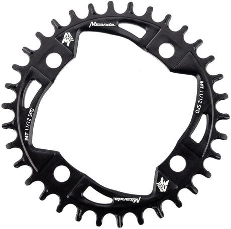 Miranda kettenblatt mtb chainflow 3d chain ring mtb chainflow 3d 34t