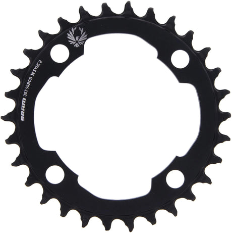 Sram kettingblad x-sync 2 chain ring x-sync 30 teeth alu black