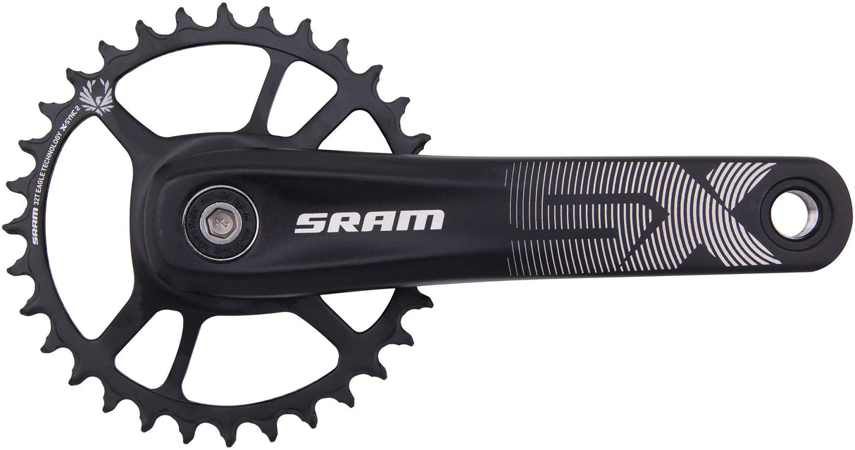 Sram kettenradgarnitur sx eagle crankset force axs powerspline 32t 165mm