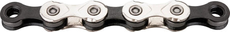 Kmc ketting x11 chain x11 118 links silver black