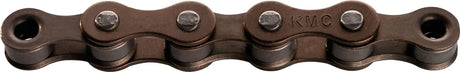 Kmc ketting s1 wide chain z1 wide 112 links brown pack