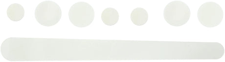 Contec achtervork- framebeschermer set full screen ct frame prot.full screen set, transparent