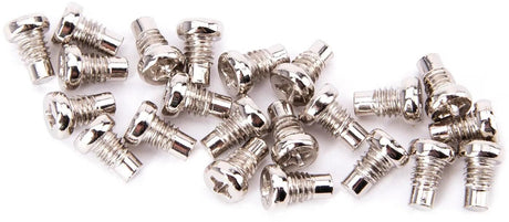 Contec pedaal pins spike.22 ct pedal pins spike.22 steel silver 22pcs