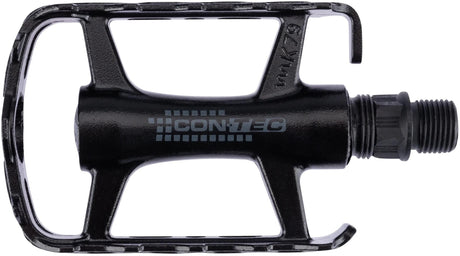 Contec pedaal blacktop ct pedals blacktop mtb atb alu black silver