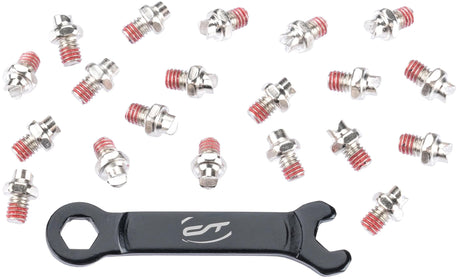 Contec pedaal pins r-pins+ ct pedal pins r-plus steel silver 20pcs in.key