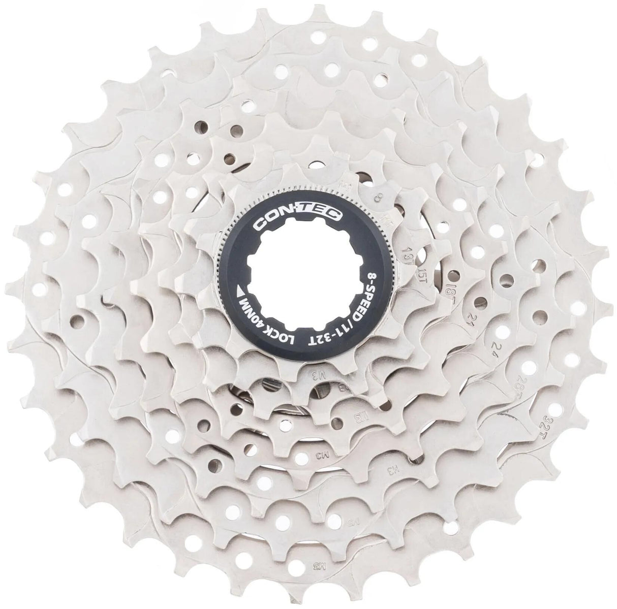 Contec cassette grad ct cassette grad 11-32t 8sp sil. black