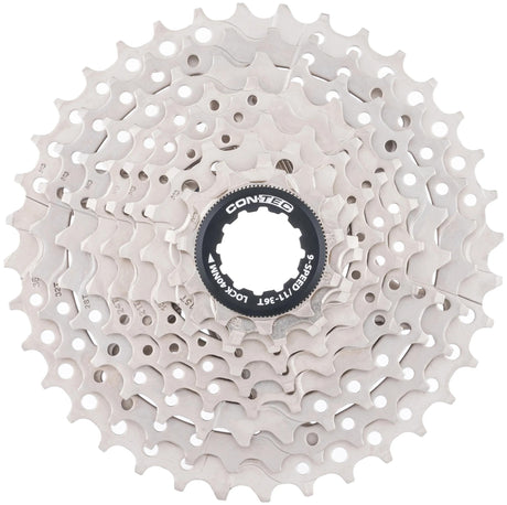 Contec cassette grad ct cassette grad 11-36t 9sp sil. black