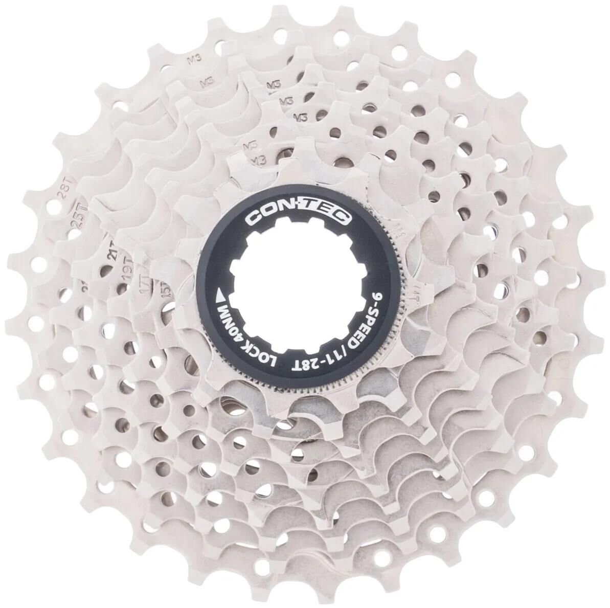 Contec cassette grad ct cassette grad 11-28t 9sp sil. black