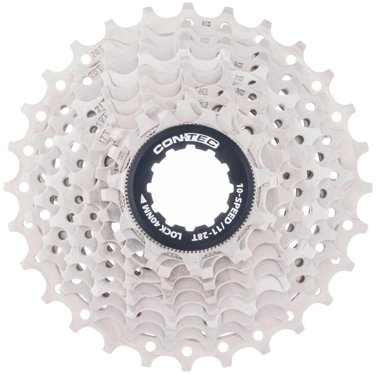Contec cassette grad ct cassette grad 11-28t 10sp sil. black
