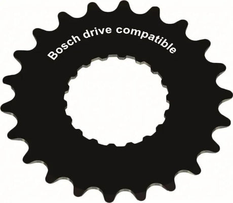 Stronglight motortandwiel mot.sprocket 17 teeth steel black