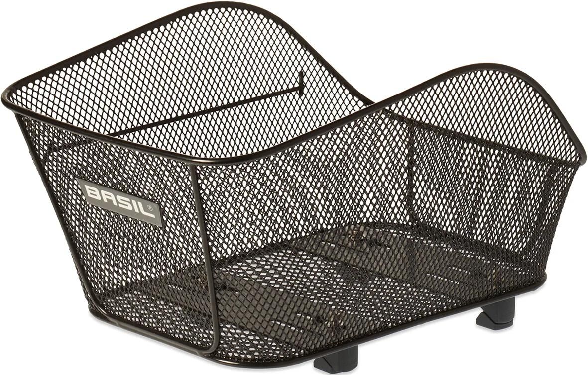 Basil Icon S - fietsmand - achterop - zwart