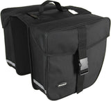 Haberland dubbele tas e-bike m double bag e-bike m black