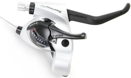Shimano schakel- remhendel tourney tx st-tx 800 shim.shift br.lever tour. tx800 8sp 2f sil.