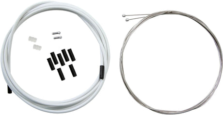 Contec versnellingskabel-set shift+ ct shift+ set stainless 1,1mx2275 mm white