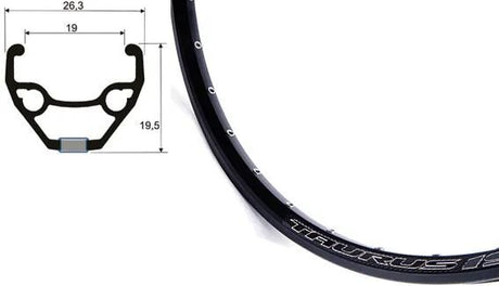 Ryde velg taurus 19 rims taurus 19 19-559 32l sw