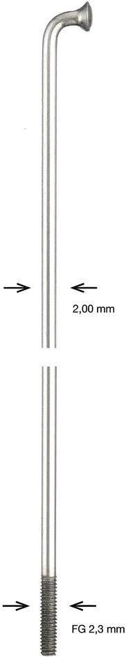 Alpina spaak spoke sst 2x270 mm