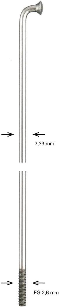 Alpina spaak spoke sst 2,34x254 mm