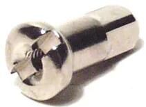 Alpina spaaknippel spoke nipple 2 mm 16mm long brass