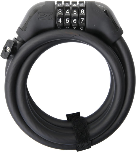 Contec cijfer-spiraal-kabelslot powerloc ct comb.coil.cab.powerloc 12mm x 185cm black