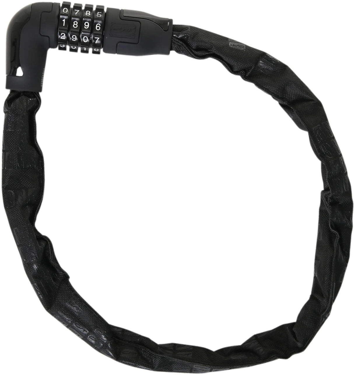Contec cijfer-kettingslot powerloc ct comb.cha.lock powerloc 6mm x 75cm black