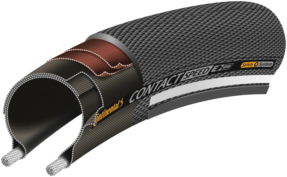 Continental draadband speed 42-622 +r zwart