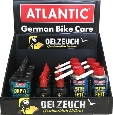 Atlantic verkoopdisplay oelzeuch display oelzeuch