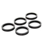 Hzb spacers 28.6 mm 1-1 8 inch oversized 5 mm carbon 5 stuks 6500031