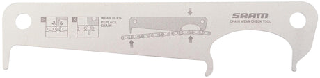 Sram kettenverschleißlehre chain wear 0.8 percent