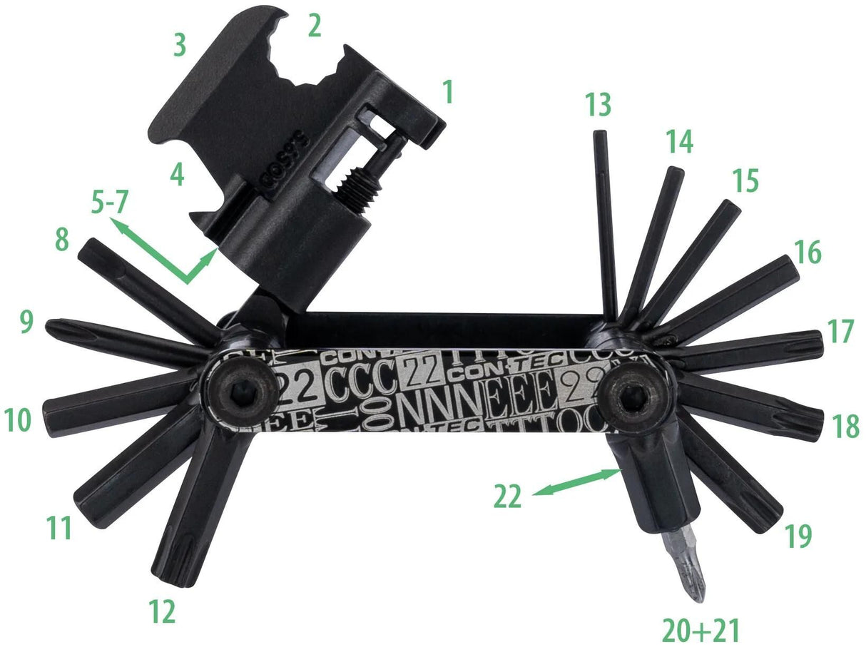 Contec multifunktionswerkzeug pocket gadget - f22 stealth ct multifunction f22 22 functions