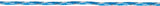 Ako producten titannet premium xbraid 50mtr blauwwit 122cm dubb pen