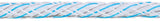 Ako producten platinumline afrasteringskoord 6mm 200m wit blauw
