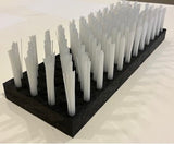 Producten kalverborstel nylon wit 6cm 45x15cm