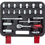 Connex producten dopsleutelset profi 3 8 22 delig