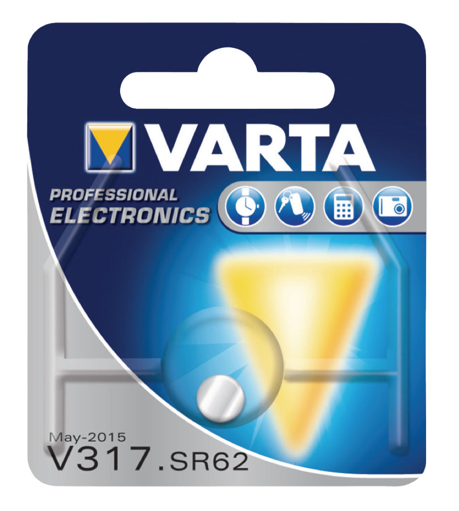 VARTA V317 Kuckt Batterie 1.55 v 8 MAH