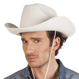 Boland hoed rodeo wit