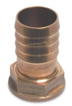 Slangpilaar messing 1 4 x10mm binnendraad