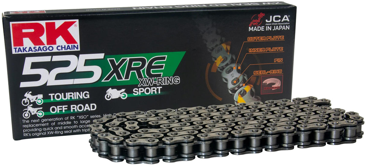 Rk chains 525 xre 116 n grey open