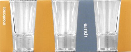 Montana pure shotglas 3-delig 40ml