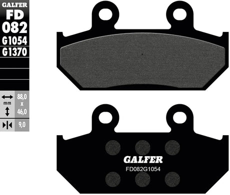 Galfer remblokken fd082 brake pad fd082 g1054 organic