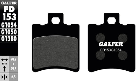 Galfer remblokken fd153 brake pad fd153 g1054 organic