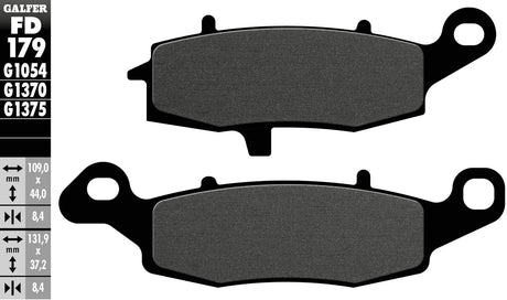 Galfer remblokken fd179 brake pad fd179 g1054 organic