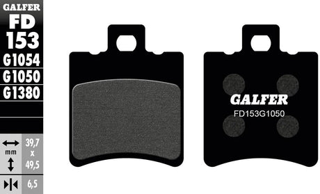 Galfer remblokken fd153 brake pad fd153 g1050 organic