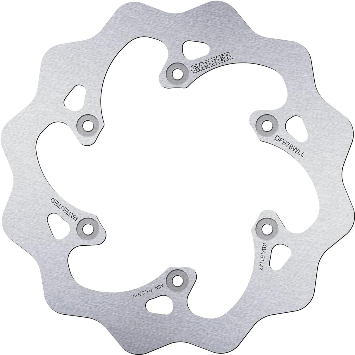 Galfer remschijf df678 rotor df678 wll offroad rigid muddy