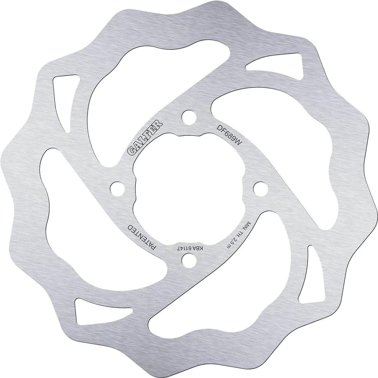 Galfer remschijf df689 rotor df689 type w offroad rigid
